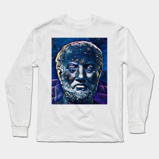 Thucydides Portrait | Thucydides Artwork 5 Long Sleeve T-Shirt